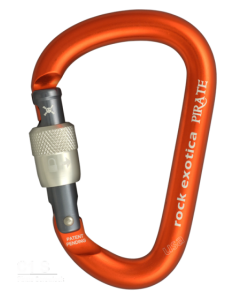 Mosquetón Rock Exotica PIRATE SCREW-LOCK
